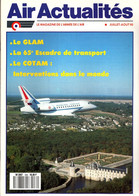 Air Actualités 434 08/90  -  14 Juillet 90 - GLAM - GAEL 65° ET -  TAM - CI Plappeville - Sonstige & Ohne Zuordnung