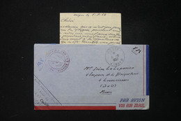 FRANCE / INDOCHINE - Enveloppe Avec Contenu D'un Marin En Indochine En 1952 Pour La France - L 83851 - War Of Indo-China / Vietnam