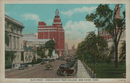 Elm Street, Looking East From College, New Haven, Conn. - New Haven