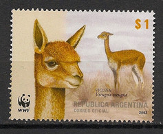 Argentina - 2002 - N°Yv. 2321 - Vigogne / Vicagna / WWF - Neuf Luxe ** / MNH / Postfrisch - Nuovi