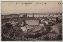 33 - CUBZAC-les-PONTS - Le Pont Des Piétons. - Cubzac-les-Ponts