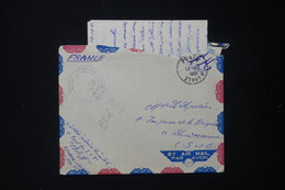 FRANCE - Enveloppe Avec Contenu D'un Marin En Indochine Pour La France En 1951 - L 83869 - Guerra De Indochina/Vietnam