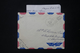 FRANCE - Enveloppe Avec Contenu D'un Marin En Indochine Pour La France En 1952 - L 83871 - Guerre D'Indochine / Viêt-Nam