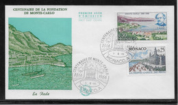 Monaco - Enveloppe 1er Jour - FDC - TB - FDC