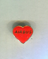 Pin's - Coeur AIRBUS - Avions