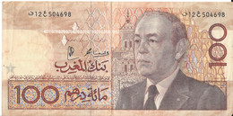 MAROC - 100 Dirhams 1987 - Marokko