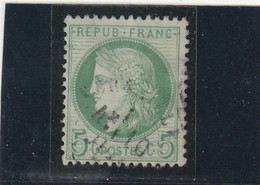 N° 53  - CACHET A DATE   - REF 10337 - 1871-1875 Ceres
