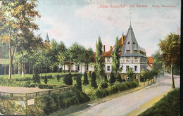 DEUTSCHLAND, GERMANY, ......” Porta Westphalica “.....Hotel Kaiserhof Mit Garten - Porta Westfalica