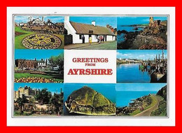 CPSM/gf  ECOSSE.  Greetings From Ayrshire (Multivues)...M165 - Ayrshire