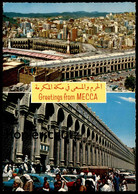 ÄLTERE POSTKARTE GREETINGS FROM MECCA Mekka Saudi Arabien Saudi Arabia Cpa Ansichtskarte Postcard AK - Arabia Saudita