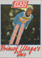 Primož Ulaga, Slovenia Ski Jumping, Olympic Silver Medal - Yugoslavia Postcard Posted 1986 (EB1-61) - Springconcours