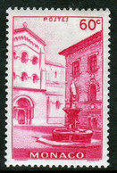 Monaco Single 60c Stamp From 1939 Set Of Definitive Stamps. - Oblitérés