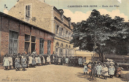 21-523 : CARRIERES-SUR-SEINE. ECOLE DES FILLES - Carrières-sur-Seine