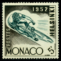 Monaco 1953 Helsinki Summer Olympics, Cycling, Bicycle, Sports, Mi. 461, MNH - Sommer 1952: Helsinki