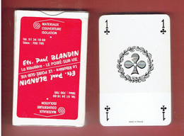 ETABLISSEMENT PAUL BLANDIN LA RIBOTIERE LE POIRE SUR VIE 85 MATERIAUX COUVERTURE ISOLATION JEU 32 CARTES HERON - 32 Cards