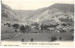 SUISSE - FLEURIER - Vue Générale, Le Signal Et Chapeau Napoléon - Fleurier