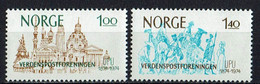 Norwegen // Mi. 691/692 ** - UPU (Union Postale Universelle)