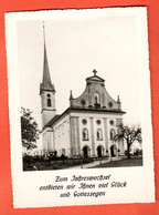 ZDD-24 Rain Wahlkreis Hochdorf, Pfarrkirche,Zum Jahreswechsel  Gelaufen 1961  Gross Format - Hochdorf
