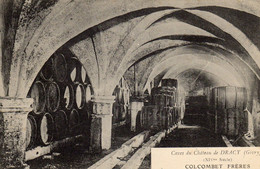 71 GIVRY Château De DRACY Caves COLCOMBET FRERES 3 Cartes DRACY LE FORT - Sonstige Gemeinden