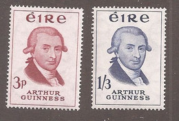 Irlande - Y&T N° 142/ 143 ** - Brasserie - Arhur Guinness - Unused Stamps