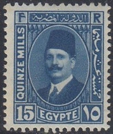Egypt, Scott #139, Mint Hinged, King Fuad, Issued 1927 - Nuevos