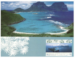 (DD 19) Australia - Lord Howe Island (maxicard) Can Be Used For POSTAGE To Anywhere In The World ! - Maximumkarten (MC)