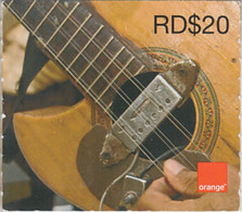 ORANGE : OR-37 RD$ 20 Guitar (ticket) USED Exp: 31-12-2009 - Dominicana