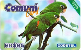 CODETEL : DMC020 RD$95 Comuni Card Ed.97 Bird USED Exp: 3 MONTHS - Dominik. Republik