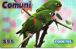 CODETEL : DMC012 $95 Comuni Card Bird Exp. 03/97 MINT Exp: 31 MAR 1997 - Dominicaine