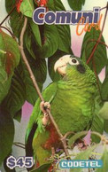 CODETEL : DMC011 $45 Comuni Card Bird Exp. 03/97 MINT Exp: 31 MAR 1997 - Dominik. Republik