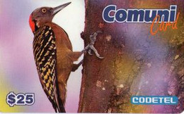 CODETEL : DMC010 $25 Comuni Card Bird Exp. 03/97 MINT Exp: 31 MAR 1997 - Dominicaanse Republiek