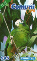 CODETEL : DMC007 $45 Comuni Card Ed.96 Bird USED Exp: 31 MAR 1997 - Dominik. Republik