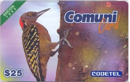 CODETEL : DMC002 $25 Comuni Card Ed.95 Bird MINT Exp: 31 DEC 1996 - Dominik. Republik