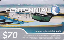 CENTENNIAL : DCE09 $70 CENTENNIAL SMALL BOAT ON BEACH USED - Dominicaine