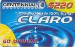 CENTENNIAL : DCE01B $220 60min. CLARO Waterdrop USED - Dominicaine