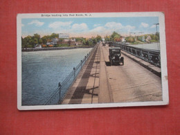 Bridge Leading Into  Red Bank   New Jersey   Ref 4580 - Paterson