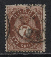 Norway (24) 1872 7 Sk. Used. - Nuovi