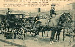 GRENOBLE  - 1925 Exposition Internationale De La Houille - Chaise De Poste - Grenoble