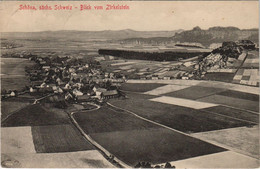 CPA AK Schona - Blick Vom Zirkelstein GERMANY (1080163) - Schoena