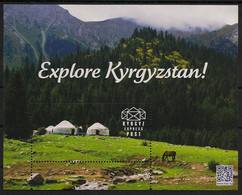 Kirgystan (KEP) - 2016 - N°Yv. Xxx - BLoc Explore Kyrgyzstan - Neuf Luxe ** / MNH / Postfrisch - Kyrgyzstan