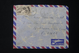 OCÉANIE - Enveloppe De Papeete Pour La Princesse Takau Pomare Vedel En France En 1952 - L 83958 - Covers & Documents
