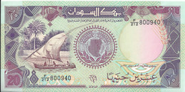 SOUDAN - 20 Pounds 1991 UNC - Soedan