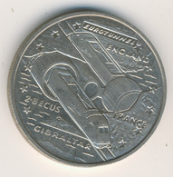 GIBRALTAR 1993: 2.8 Ecus, Eurotunnel, KM 478 - Gibraltar