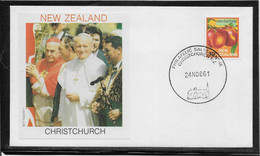 Thème Papes - Nouvelle Zelande - Enveloppe - TB - Papes
