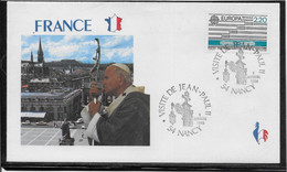 Thème Papes - France - Enveloppe - TB - Papes