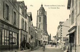 Bourg De Batz * La Grande Rue * Commerce Magasin LE HUEDE * Cave De Batz - Batz-sur-Mer (Bourg De B.)