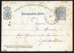 Carte Correspondance - Korrespondenzkarte - Entier Postal - Stationery - No. 18 Obl. - Officials