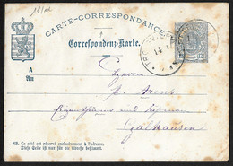 Carte Correspondance - Korrespondenzkarte - Entier Postal - Stationery - No. 18 Obl. - Service