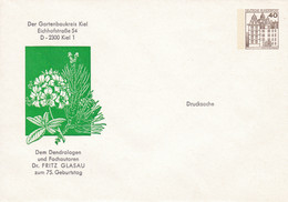 BRD, PU 111 B2/006, BuSchl. 40, Kiel, Gartenbaukreis, - Privé Briefomslagen - Ongebruikt