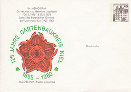 BRD, PU 111 C2/004, BuSchl. 40,  KIEL, 125 Jahre Gartenbaukreis - Privé Briefomslagen - Ongebruikt